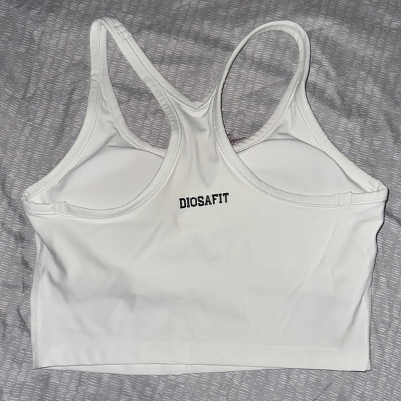 Brand New (wore it for an hour one day). White, super cute with built in bra! - Picture 4 of 6